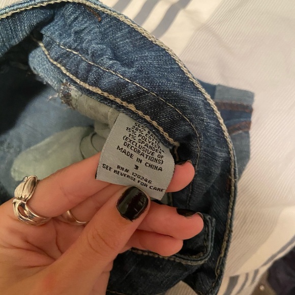 Wallflower distressed jean shorts - Picture 3 of 4